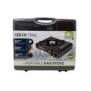 Cedar Trail Portable Gas Stove W/ Case